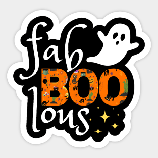 faboolous halloween sassy Sticker